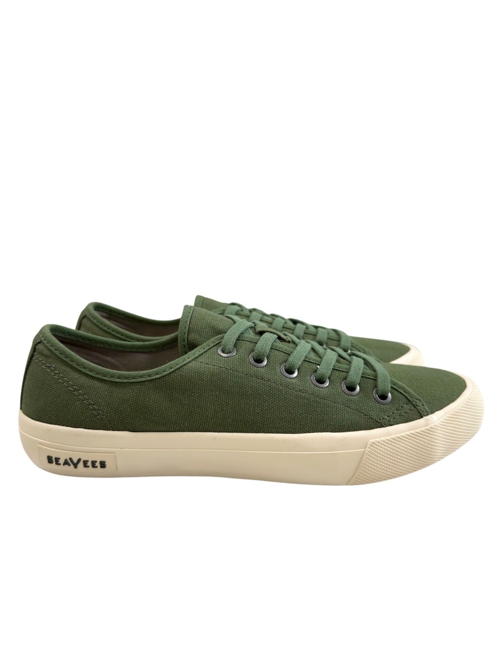 SeaVees Monterey Standard Canvas Sneakers Green Men’s Size 7.5